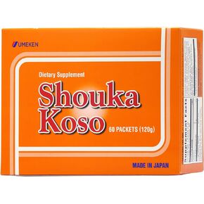 Umeken Shouka Koso Digestive Enzymes from Fermented Vegetables and Grains, Enzyme Supplements, 2 Month Supply, 60 Packets (Pack of 2)