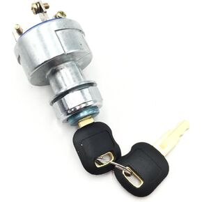 9G7641 New Ignition Switch with 2 Keys Fits Caterpillar (Cat) D250E D300E D350E