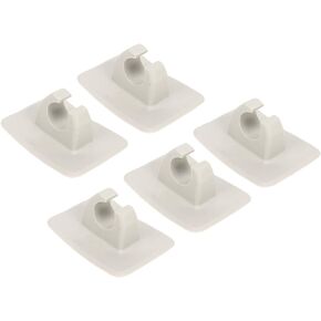 Kayak Paddle Holder Clips, 5pcs Kayak Oar Clips Plastic Inflatable Boat Paddle Holder Clip Keeper