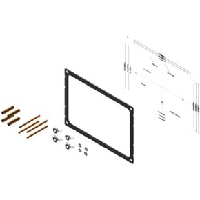 Lowrance 000-13699-001 Dash Mount Kit for Simrad Go9, Black, Standard
