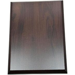 Express Medals Various Sizes of Cherry Color DIY Blank Award Plaque with Beveled Edge Trophy Gift Plaques
