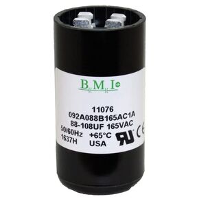 11076 - Mars OEM Replacement Motor Start Capacitor 165 Volt 88-108 MFD