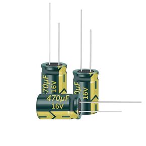 20pcs 35v 470UF Capacitor 10x16mm(0.39x0.63in) High Frequency Aluminum Electrolytic Capacitors for TV, LCD Monitor, Game