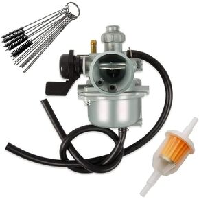 RANSOTO Carburetor Carb Compatible with XR70R 1997-2003 CRF70F 2004-2012 Honda Replace 16100-GCF-672 With Carbon Dirt Jet Cleaner Kit