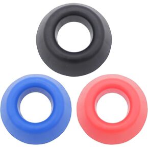 3 Pack Bowling Ball Cup, Bowling Ball Holder Stand, Plastic Ball Display Stand Memorabilia Ball Pedestal, Ring Bowling Ball Base Rack for Basketball Football Volleyball Softball Bowling