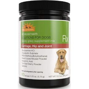 Glucosamine Chondroitin MSM Turmeric Dog Joint Supplement for Large Dogs 12.2 oz. (60 Scoops)