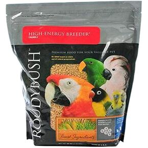 Roudybush High Energy Breeder Bird Food, Crumbles, 44-Ounce