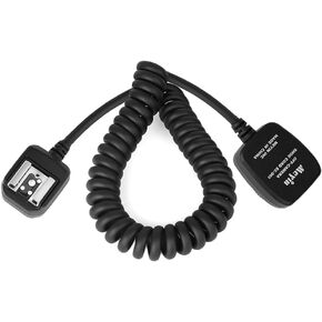 Flash TTL Hot Shoe Cord for Nikon Z5 Z6 Z6II Z7 Z7II D780 D850 D800 D750 D500 D7200 D5600 D5500 D5300 D3500 D3300 Replaces Nikon SC-28 Cord -1.5m