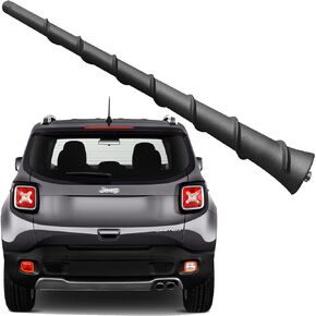 8 Inch Antenna for Jeep Renegade (2015-2022), Jeep Renegade Antenna, Flexible Rubber Antenna Replacement - Part Number 68297936AA