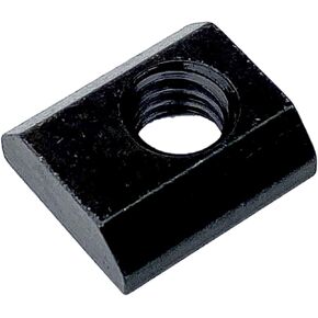 صامولة T منزلق 10-32 خيط (25 حزمة)، متوافقة مع 80/20 10 Series 3205 t-nut، مقاطع كسرية 1 بوصة، 1345-25