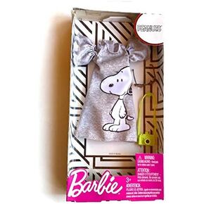 Barbie Clothes: Peanuts Snoopy Dess Doll & 2 Accessories
