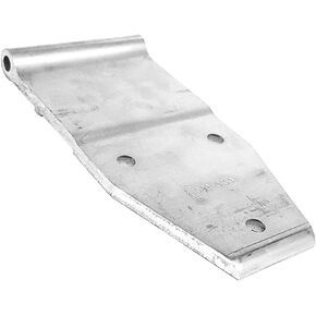 Aurora Aluminum Metallic Mill Great Dane Style 3-Hole 3-7/8" x 8-1/4" Door Hinge Semi Commercial Truck Trailer