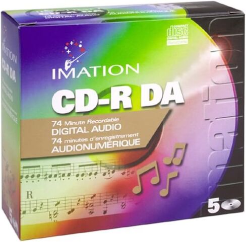 5 عبوات من وسائط CDR 24x للبيع بالتجزئة - للصوت فقط in Kuwait