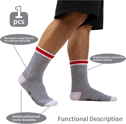 جوارب مضحكة للرجال والنساء والمراهقين، هدايا مضحكة جديدة أفضل أن تكون هدية عيد ميلاد عيد الميلاد وعيد الأب in Kuwait