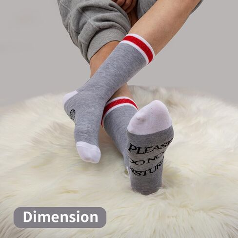 جوارب مضحكة للرجال والنساء والمراهقين، هدايا مضحكة جديدة أفضل أن تكون هدية عيد ميلاد عيد الميلاد وعيد الأب in Kuwait