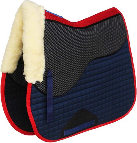 CHALLENGER Horse English Quilted All-Purpose Gel Shock Absorbing Saddle Pad 72TS38 in Saudi Arabia