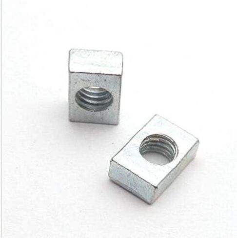 Stainless Steel Motorcycle Battery Terminal M6 x14mm Bolt Square Nut Kit Scooter White Zinc Plated in Saudi Arabia