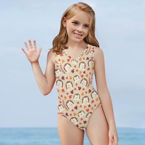 Girls' Swimwear for 3-14 Cartoon Bathing Suit Girl Swimsuit Gym Leotard in Saudi Arabia