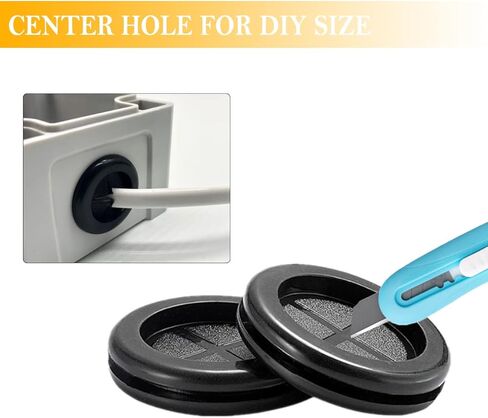 مجموعة متنوعة من الحلقات المطاطية 45 قطعة، مجموعة سدادات ثقب المثقاب مجموعة حشية حماية الأسلاك الكهربائية مجموعة حشيات مطاطية - 5/8 بوصة 13/16 بوصة 7/8 بوصة 1 بوصة 3/16 بوصة 1-1/2 بوصة in Kuwait