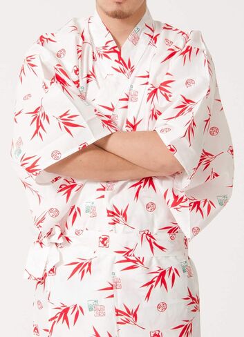 Dita Tokyoin Traditional Made In Japan Cotton Yukata Robe (Japanese Pajama Kimono) Easy Wearing set2 in Kuwait