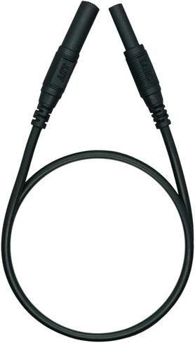 AST Labs Test Lead Extension Cable Banana Plug 4 mm Straight-Straight (18 inch Male-Female, Black & Red) in Saudi Arabia