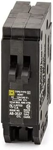 قاطع الدائرة الترادفي Square D HOMT2020 20/20 أمبير، العلامة التجارية Homeline in Kuwait