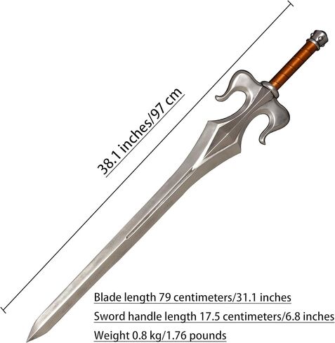 SV PVC Anime Sword، سادة الكون سيف 38.1 بوصة، مجموعة كوسبلاي، هدية in Kuwait