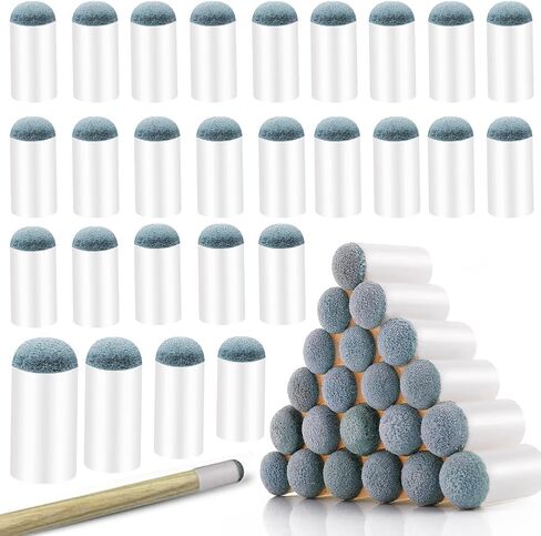 40 قطعة من أطراف عصا البلياردو سهلة الارتداء، 4 مقاسات بديلة، أطراف سهلة الارتداء، 9 مم/10 مم/12 مم/13 مم، مجموعة بديلة لعشاق البلياردو in Kuwait