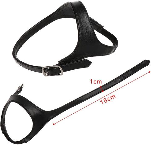 Womens Detachable Adjustable Shoe Straps Shoe Accessories for Holding Loose High Heels(Suede Black) in Saudi Arabia