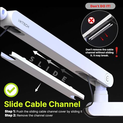 IXTECH Mic Boom Arm Stand LP ميكروفون حامل ذراع ميكروفون منخفض المستوى قابل للتعديل لـ Blue Yeti Shure Sm7b Hyperx QuadCast Rode Fifine و At2020 360 درجة ذراع ميكروفون للألعاب Podcasting LIZARD PRO in Kuwait