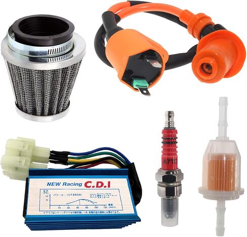 تاو تاو ملف الإشعال التيار المتناوب 6Pin CDI ل 125cc 110cc 90cc 70cc 50cc تشاينا GY6 تاو تاو ATV الترابية دراجة كازوما باجا رباعية الذهاب كارت الدراجة in Kuwait