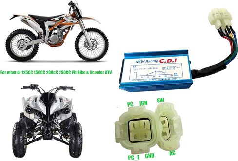 تاو تاو ملف الإشعال التيار المتناوب 6Pin CDI ل 125cc 110cc 90cc 70cc 50cc تشاينا GY6 تاو تاو ATV الترابية دراجة كازوما باجا رباعية الذهاب كارت الدراجة in Kuwait