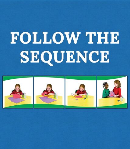 Carson-Dellosa Publishing 6-Scene, Learning to Sequence Multi, 8.6" x 9" x 1.8" in Saudi Arabia