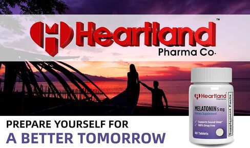 Melatonin 5mg Dietary Supplement Tablet - 100% Drug Free Sleep Aids for Adults - Supports Sound Sleeping Pills and Non-Habit Forming - Made in USA - (60 Count) in Saudi Arabia