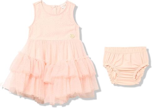 GUESS Baby Girls' Sleeveless Poly Mesh Knit Dress in Saudi Arabia