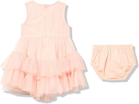 GUESS Baby Girls' Sleeveless Poly Mesh Knit Dress in Saudi Arabia