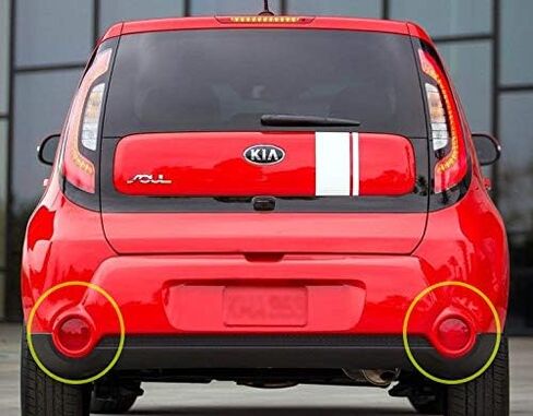 Kia Motors OEM أصلي 92451B2000، 92452B2000 المصد الخلفي الأيمن والأيسر مجموعة عاكس 2 قطعة لـ 14 15 Kia All New Soul in Saudi Arabia