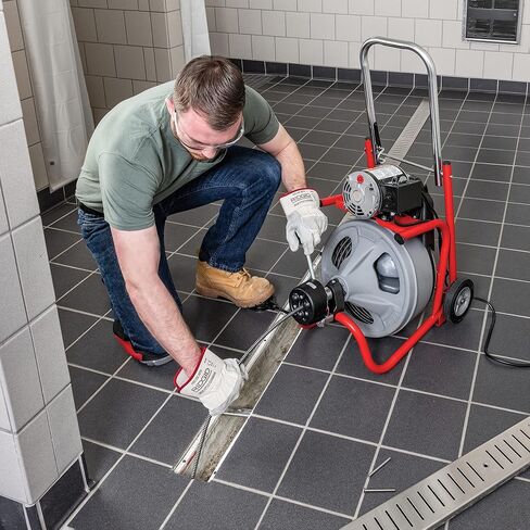 Ridgid 27013 K-400AF 115Volt C45IW Drum Machine with C45 Integral Wound Cable with Autofeed in Saudi Arabia