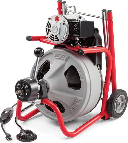 Ridgid 27013 K-400AF 115Volt C45IW Drum Machine with C45 Integral Wound Cable with Autofeed in Saudi Arabia