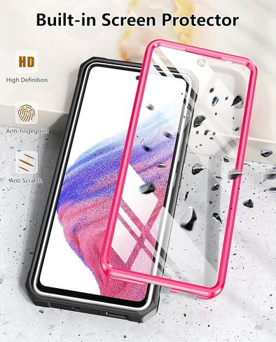 SOiOS for Samsung Galaxy A53 5G Case: Military Grade Protection Shockproof Phone Cover in Kuwait