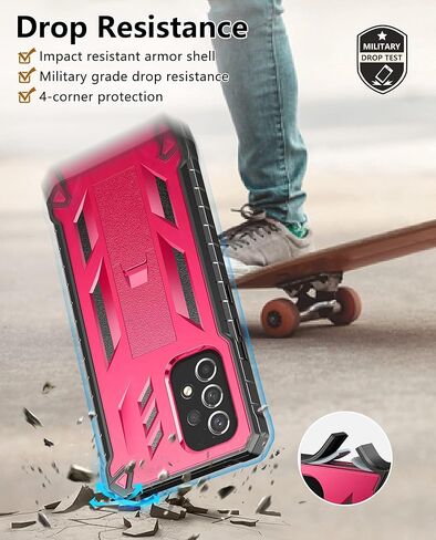 SOiOS for Samsung Galaxy A53 5G Case: Military Grade Protection Shockproof Phone Cover in Kuwait
