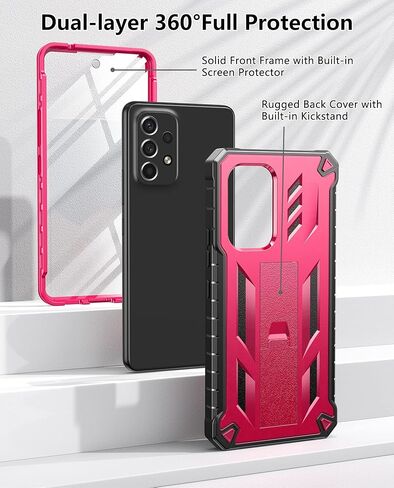 SOiOS for Samsung Galaxy A53 5G Case: Military Grade Protection Shockproof Phone Cover in Kuwait