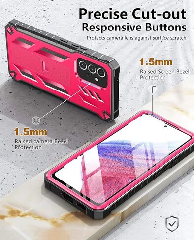 SOiOS for Samsung Galaxy A53 5G Case: Military Grade Protection Shockproof Phone Cover in Kuwait