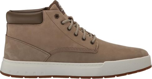 Timberland Men's Maple Grove Leather Chukka Shoe, Beige, 8.5 in Saudi Arabia