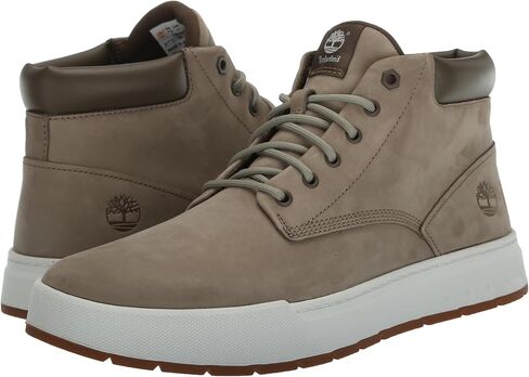 Timberland Men's Maple Grove Leather Chukka Shoe, Beige, 8.5 in Saudi Arabia
