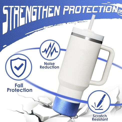 حذاء واقٍ من السيليكون اللامع المعدني غير اللامع، متوافق مع ستانلي/سيمبل مودرن 20-40 أونصة وزجاجة مياه 12-24 أونصة والمزيد من الزجاجات بقاعدة 2.8-3 بوصة، غطاء سفلي لامع مضاد للانزلاق in Kuwait