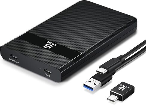 Auto-Backup-Hard-Drive-Enclosure 2.5-SATA-Enclosure-USB C-Hard-Disk-Enclosure Auto-Backup-External-Hard-Drive-Enclosure-for-iPhone Android-Backup-SSD-Enclosure 7mm 9.5mm SATA-External-HDD-Enclosure in Kuwait