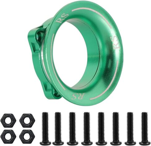Unifizz ESC محرك معدني ESC غطاء مروحة تبريد غطاء مروحة معدنية مدخل الهواء مجموعة قنوات التبريد لـ 1/10 RC Sakura for Cherry D4 XIS HSP Drift Car Model Racing Car Cooling in Saudi Arabia