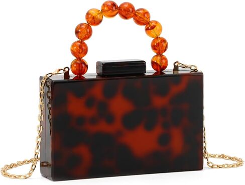 Freie Liebe حقيبة يد من الأكريليك محفظة مسائية حقيبة يد رسمية للنساء حقيبة صغيرة لحفلات الزفاف وحفلات الكوكتيل والحفلات الراقصة in Kuwait