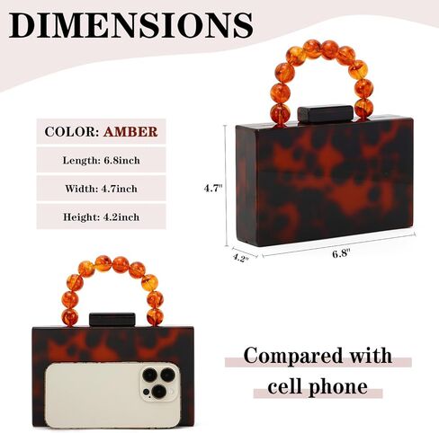 Freie Liebe حقيبة يد من الأكريليك محفظة مسائية حقيبة يد رسمية للنساء حقيبة صغيرة لحفلات الزفاف وحفلات الكوكتيل والحفلات الراقصة in Kuwait